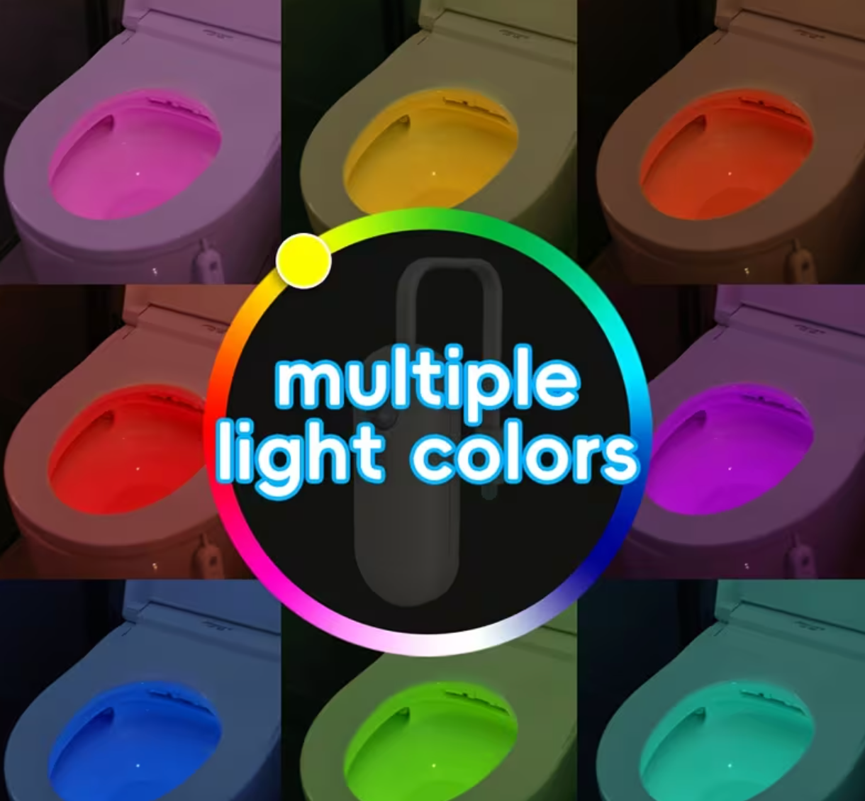 Loona™ Night Light |Rechargeable| Motion-Activated Toilet Light
