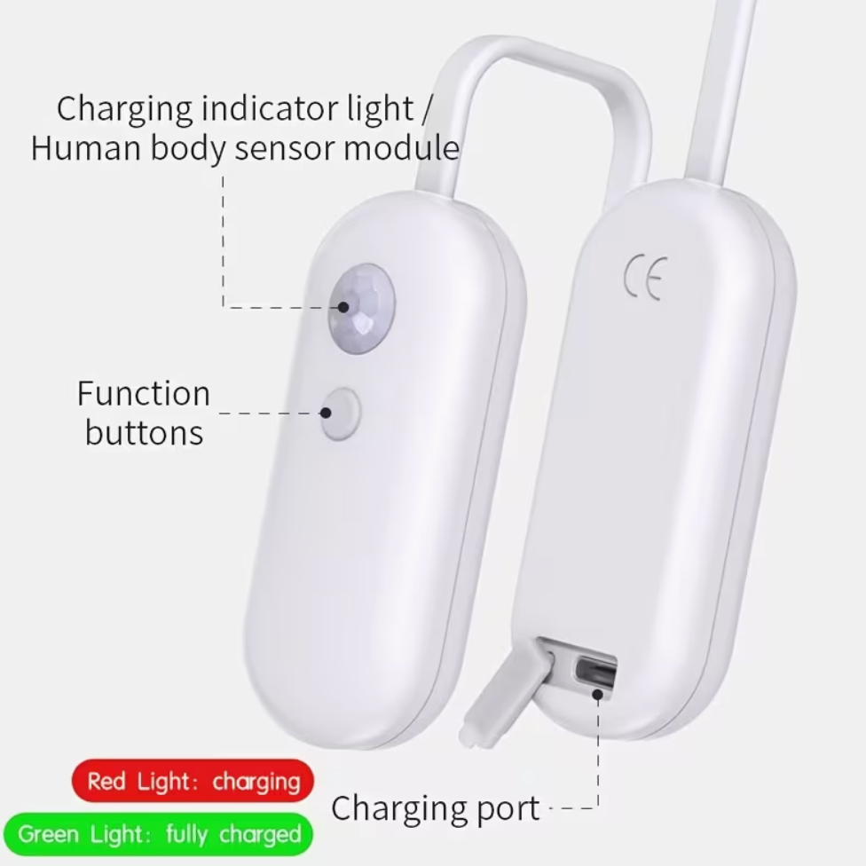 Loona |Rechargeable| Motion-Activated Toilet Night Light