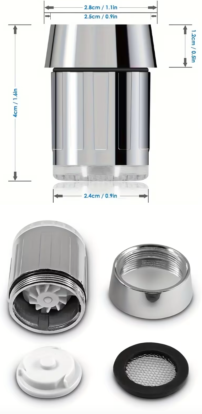 2 x  LED WaterGlow™ Faucet Light (i.e. Set contains 2 lights)